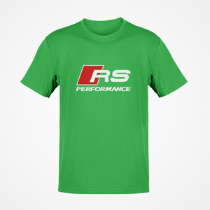 Audi RS Performance Premium Quality T-shirt FREE Shipping Worldwide!!