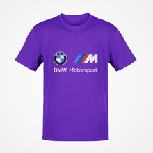 Load image into Gallery viewer, BMW M Motorsport Premium Quality T-shirt FREE Shipping Worldwide!!