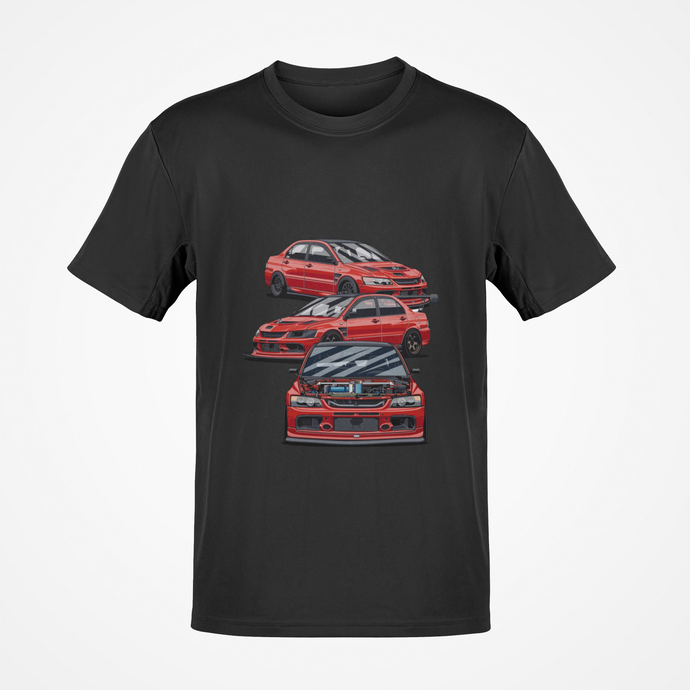 Mitsubishi Lancer Evolution 9 Premium Quality T-shirt FREE Shipping Worldwide!!