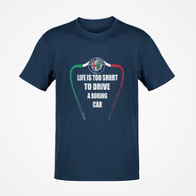 Load image into Gallery viewer, Alfa Romeo Premium Quality T-shirt FREE Shipping Worldwide!!