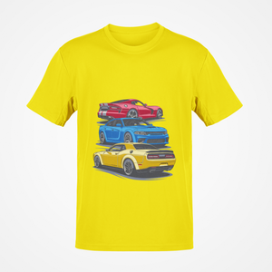 Muscle Cars Premium Quality T-shirt FREE Shipping Worldwide!!