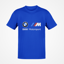 Load image into Gallery viewer, BMW M Motorsport Premium Quality T-shirt FREE Shipping Worldwide!!