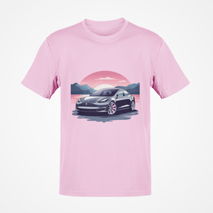 Tesla Model 3 T-Shirt in Premiumqualität. KOSTENLOSER Versand weltweit!!
