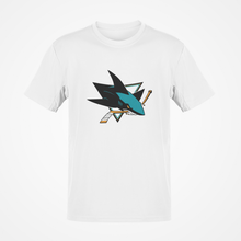 Load image into Gallery viewer, San Jose Sharks NHL Premium Quality T-shirt FREE Shipping Worldwide!!