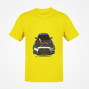 Mitsubishi Evolution X Premium Quality T-shirt FREE Shipping Worldwide!!