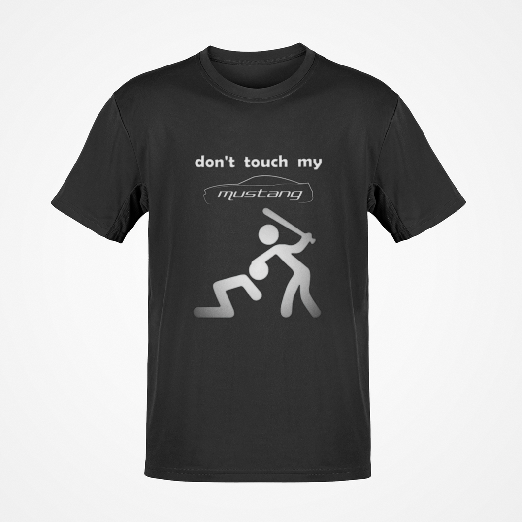 Don't touch my Mustang Premium Quality T-shirt FREE Shipping Worldwide!!