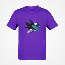 Load image into Gallery viewer, San Jose Sharks NHL Premium Quality T-shirt FREE Shipping Worldwide!!