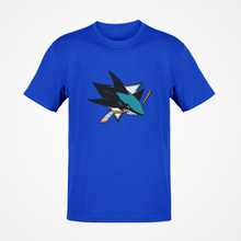 Load image into Gallery viewer, San Jose Sharks NHL Premium Quality T-shirt FREE Shipping Worldwide!!
