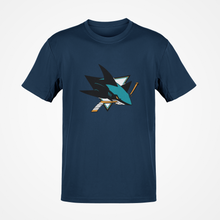 Load image into Gallery viewer, San Jose Sharks NHL Premium Quality T-shirt FREE Shipping Worldwide!!