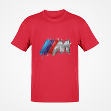 Load image into Gallery viewer, BMW M Logo Premium Quality T-shirt FREE Shipping Worldwide!!