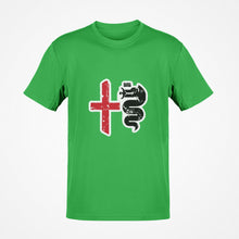 Load image into Gallery viewer, Alfa Romeo Premium Quality T-shirt FREE Shipping Worldwide!!