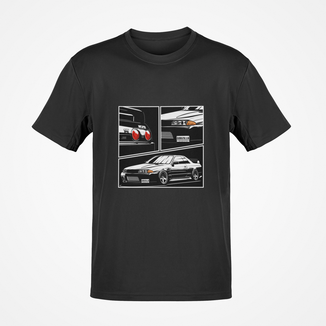Nissan GT-R R32 Premium Quality T-shirt FREE Shipping Worldwide!!