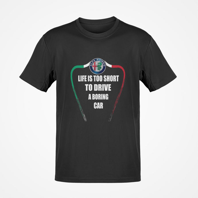 Alfa Romeo Premium Quality T-shirt FREE Shipping Worldwide!!