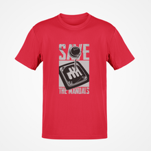 Charger l&#39;image dans la galerie, T-shirt de qualité supérieure Save The Manuals Livraison GRATUITE dans le monde entier !!