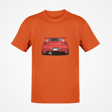 Load image into Gallery viewer, Nissan GT-R R34 Car Premium Quality T-shirt FREE Shipping Worldwide!!
