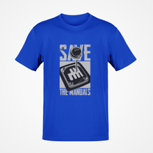 Charger l&#39;image dans la galerie, T-shirt de qualité supérieure Save The Manuals Livraison GRATUITE dans le monde entier !!