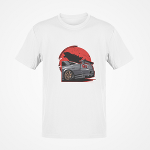 Nissan GT-R R34 Skyline Premium Quality T-shirt FREE Shipping Worldwide!!