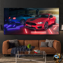 Charger l&#39;image dans la galerie, Ford Mustang Canvas FREE Shipping Worldwide!! - Sports Car Enthusiasts