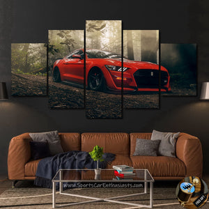 Ford Mustang GT500 Canvas FREE Shipping Worldwide!! - Sports Car Enthusiasts