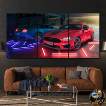 Charger l&#39;image dans la galerie, Ford Mustang Canvas FREE Shipping Worldwide!! - Sports Car Enthusiasts