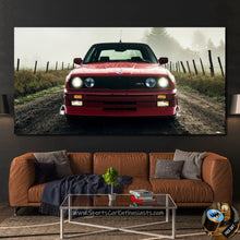 Charger l&#39;image dans la galerie, BMW E30 M3 Canvas FREE Shipping Worldwide!! - Sports Car Enthusiasts