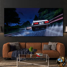 Load image into Gallery viewer, Initial D Canvas FREE Shipping Worldwide!! - Sports Car Enthusiasts
