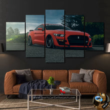 Laden Sie das Bild in den Galerie-Viewer, Ford Mustang Shelby GT500 Canvas FREE Shipping Worldwide!!