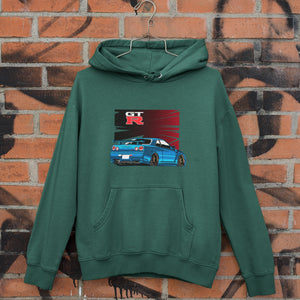 Nissan GTR R34 Skyline Hoodie FREE Shipping Worldwide!!