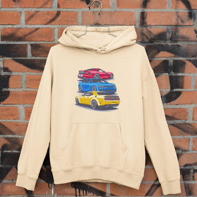 Muscle Cars Hoodie FREE Shipping Worldwide!!