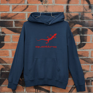 Audi Quattro Hoodie KOSTENLOSER Versand weltweit!!