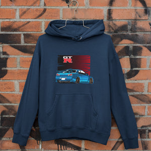Nissan GTR R34 Skyline Hoodie FREE Shipping Worldwide!!