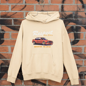 BMW E30 Respect Your Elders Hoodie FREE Shipping Worldwide!!