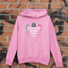 Load image into Gallery viewer, Alfa Romeo Hoodie FREE Shipping Worldwide!!