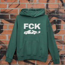 Load image into Gallery viewer, FCK Electric Cars Hoodie FREE Shipping Worldwide!!