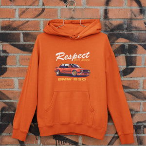 BMW E30 Respect Your Elders Hoodie FREE Shipping Worldwide!!