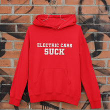 Load image into Gallery viewer, Electric Cars Suck Hoodie FREE Shipping Worldwide!!