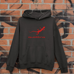 Audi Quattro Hoodie KOSTENLOSER Versand weltweit!!
