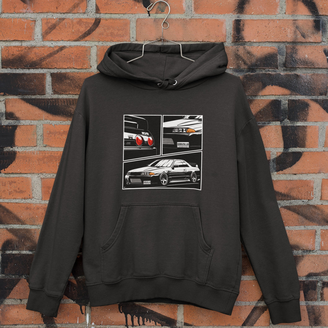 Nissan GTR R32 Hoodie FREE Shipping Worldwide!!