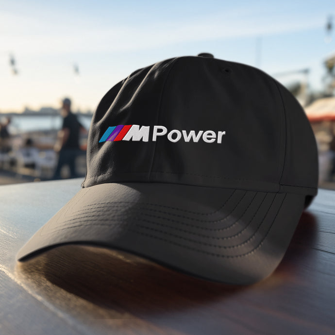 BMW M Power Embroidered Hat FREE Shipping Worldwide!!
