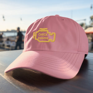 Check Engine Light Embroidered Hat FREE Shipping Worldwide!!