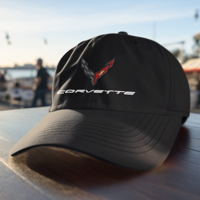 Chevrolet Corvette Embroidered Hat FREE Shipping Worldwide!!