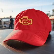 Load image into Gallery viewer, Check Engine Light Embroidered Hat FREE Shipping Worldwide!!