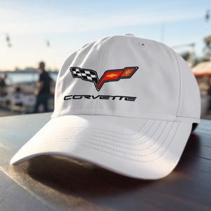 Chevrolet Corvette Embroidered Hat FREE Shipping Worldwide!!