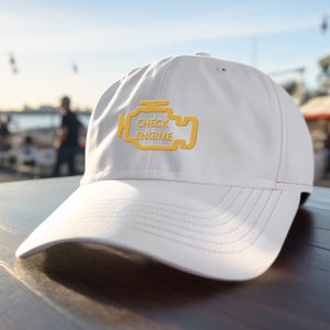 Check Engine Light Embroidered Hat FREE Shipping Worldwide!!