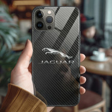 Load image into Gallery viewer, Jaguar Tempered Glass iPhone Case FREE Shipping Worldwide!