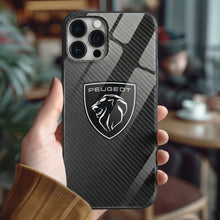 Load image into Gallery viewer, Peugeot Tempered Glass iPhone Case FREE Shipping Worldwide!