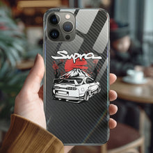 Load image into Gallery viewer, Toyota Supra Tempered Glass iPhone Case FREE Shipping Worldwide!