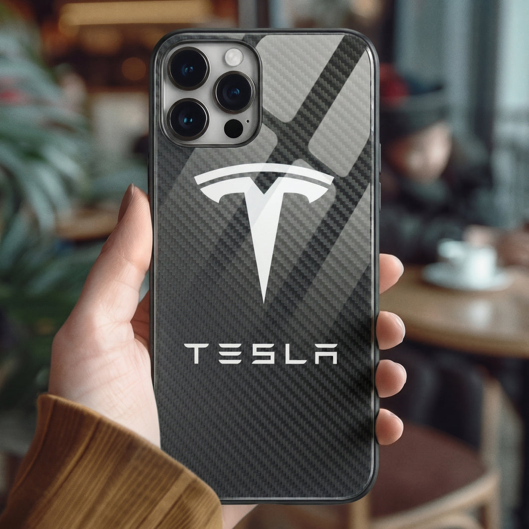 Tesla Tempered Glass iPhone Case FREE Shipping Worldwide!
