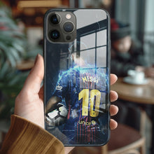 Laden Sie das Bild in den Galerie-Viewer, Audi Carbon Fiber Tempered Glass iPhone Hülle KOSTENLOSER Versand weltweit