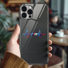 Load image into Gallery viewer, BMW M Tempered Glass iPhone Case FREE Shipping Worldwide!